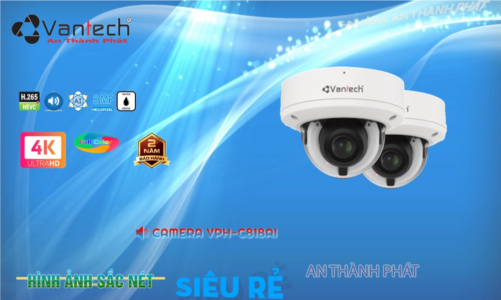 VPH-C818AI Camera VanTech Chi phí phù hợp