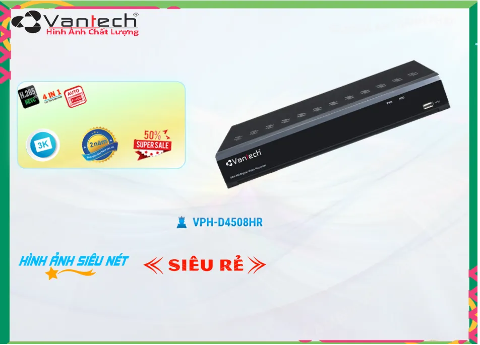 Đầu Ghi Hình VanTech VPH-D4508HR,thông số VPH-D4508HR,VPH-D4508HR Công Nghệ HD  Đang giảm giá,VPH D4508HR,chức năng VPH-D4508HR,Giá VPH-D4508HR,VPH-D4508HR mới,Bán Sỉ VPH-D4508HR,Giá Bán VPH-D4508HR,VPH-D4508HR chiết khấu cao,VPH-D4508HR Bán Giá Rẻ,VPH-D4508HR Công Nghệ Mới,VPH-D4508HR Chiết khấu cao