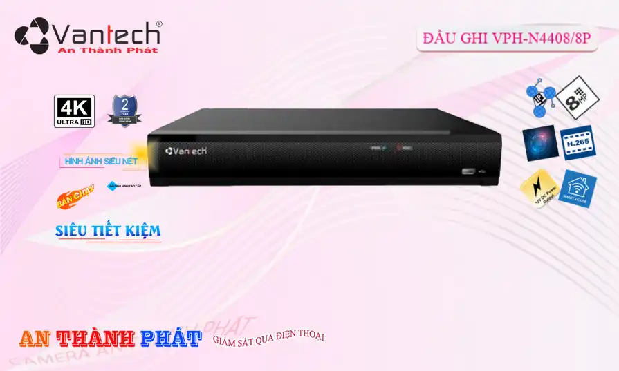 Đầu Thu VPH-N4408/8P VanTech Đầu Thu VPH-N4408/8P VanTech