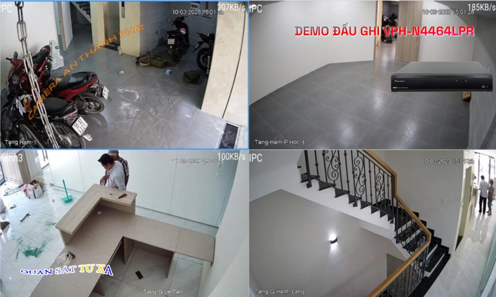 Đầu Thu KTS VanTech VPH-N4464LPR Chức Năng Cao Cấp