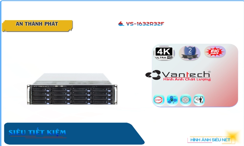 VS-1632R32F Đầu Ghi VanTech VS-1632R32F Đầu Ghi VanTech