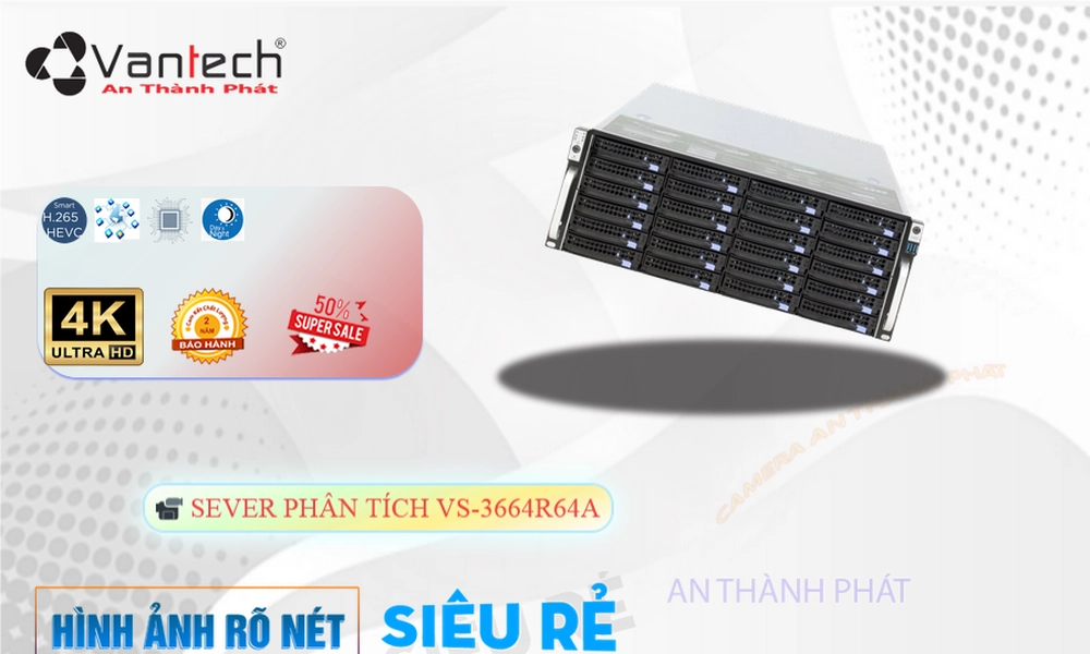 VS-3664R64A Đầu Thu VanTech VS-3664R64A Đầu Thu VanTech