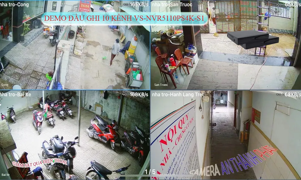 Đầu Ghi Visioncop VS-NVR5110PS4K-S1