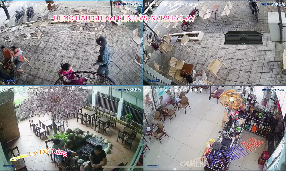 Đầu Ghi Visioncop VS-NVR9164-AV Đầu Ghi Visioncop VS-NVR9164-AV