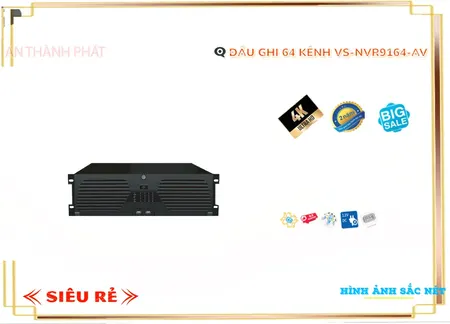 Đầu Ghi Visioncop VS-NVR9164-AV Đầu Ghi Visioncop VS-NVR9164-AV