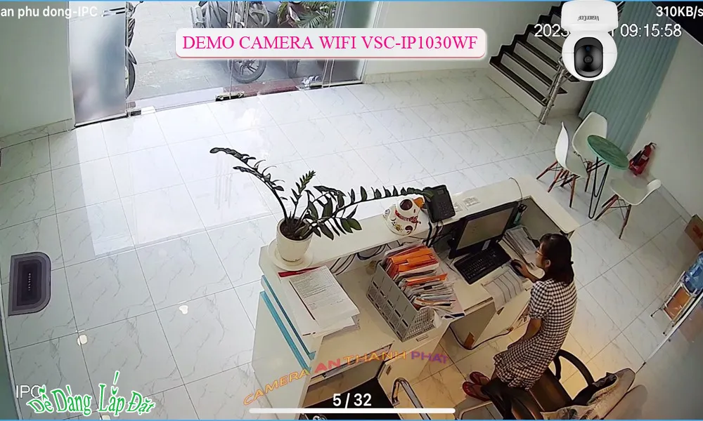 Camera Visioncop VSC-IP1030WF Camera Visioncop VSC-IP1030WF