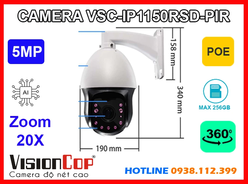 Camera VISIONCOP VSC-IP1150RSD-PIR (5MP),VSC-IP1150RSD-PIR Giá chiết khấu,VSC-IP1150RSD-PIR Ip POE sắc nét Giá Hấp Dẫn,VSC-IP1150RSD-PIR Chất lượng nhất,Địa Chỉ Bán VSC-IP1150RSD-PIR Ultra 4k lite 4.0 MP ,VSC IP1150RSD PIR,thông số Camera Giá re VSC-IP1150RSD-PIR