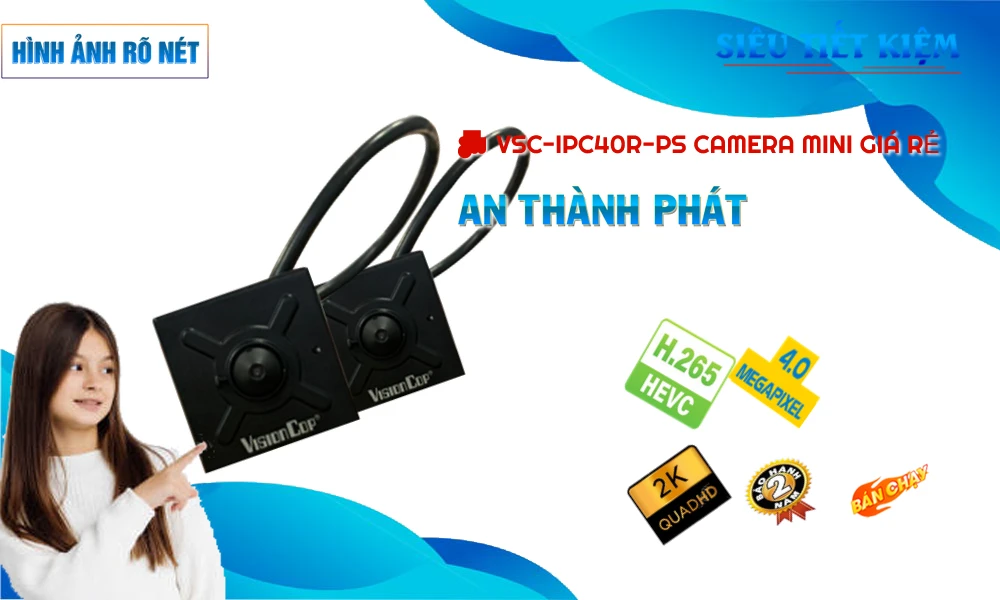 Camera IP Ngụy Trang VSC-IPC40R-PS