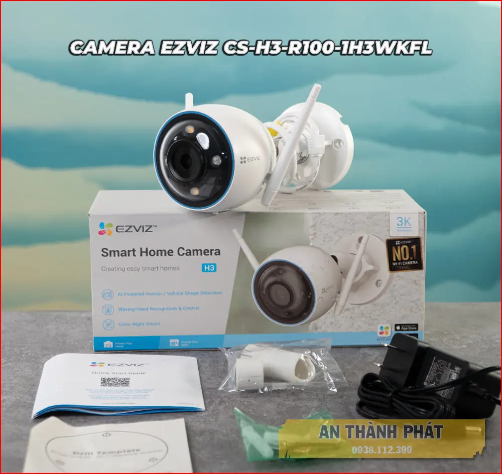 CS-H3-R100-1H3WKFL Camera Wifi Ezviz