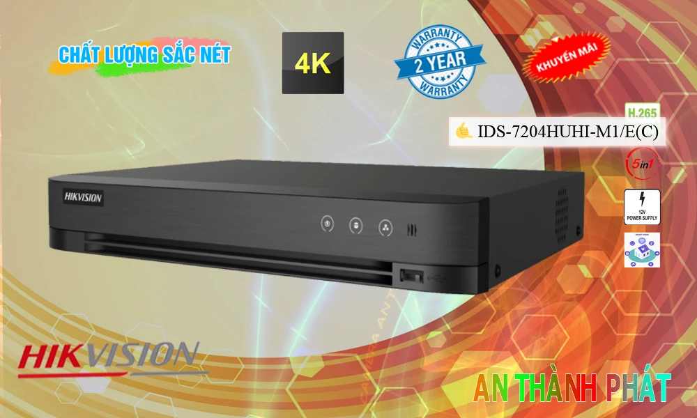 Đầu Thu iDS-7204HUHI-M1/E(C) Hikvision