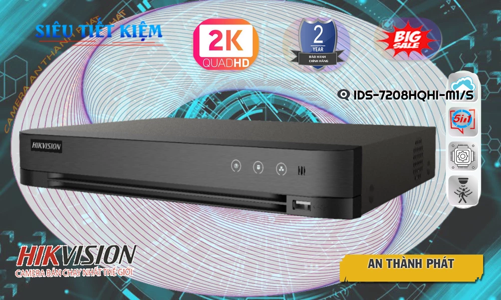 iDS-7208HQHI-M1/S Hikvision đang khuyến mãi iDS-7208HQHI-M1/S Hikvision đang khuyến mãi