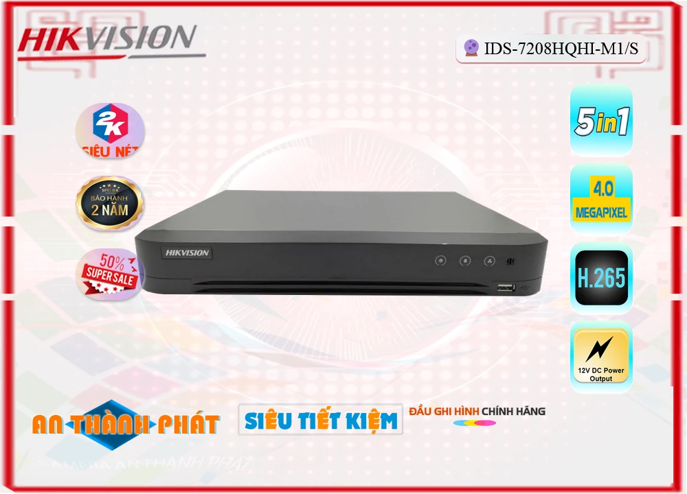 iDS-7208HQHI-M1/S Hikvision đang khuyến mãi iDS-7208HQHI-M1/S Hikvision đang khuyến mãi