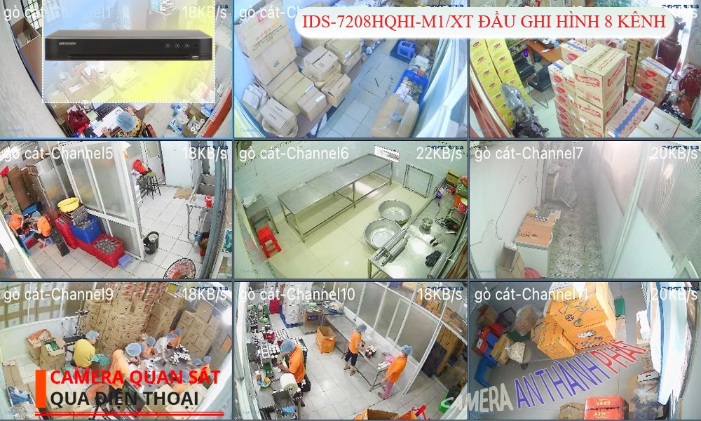 Đầu Ghi Hikvision iDS-7208HQHI-M1/XT Đầu Ghi Hikvision iDS-7208HQHI-M1/XT