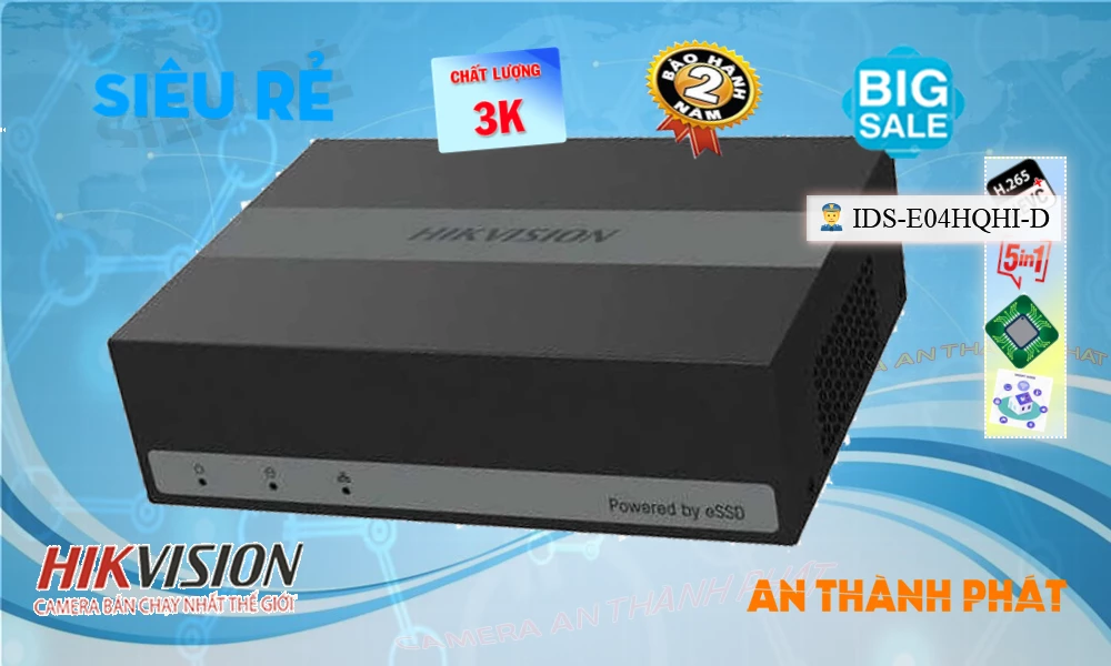 iDS-E04HQHI-D Đầu Ghi Hình Giá rẻ