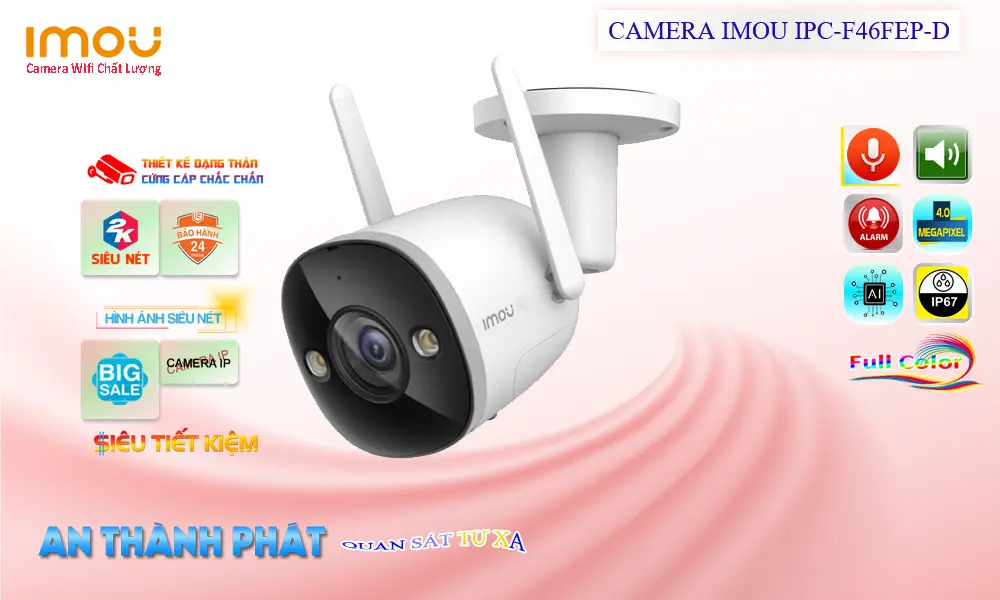 IPC-F46FEP-D Camera Chính Hãng Wifi Imou