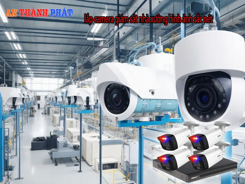 Bộ camera nhà xưởng giá rẻ Chính Hãng