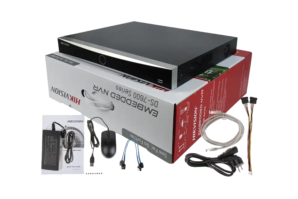 Đầu NVR Hikvision Dùng Camera IP