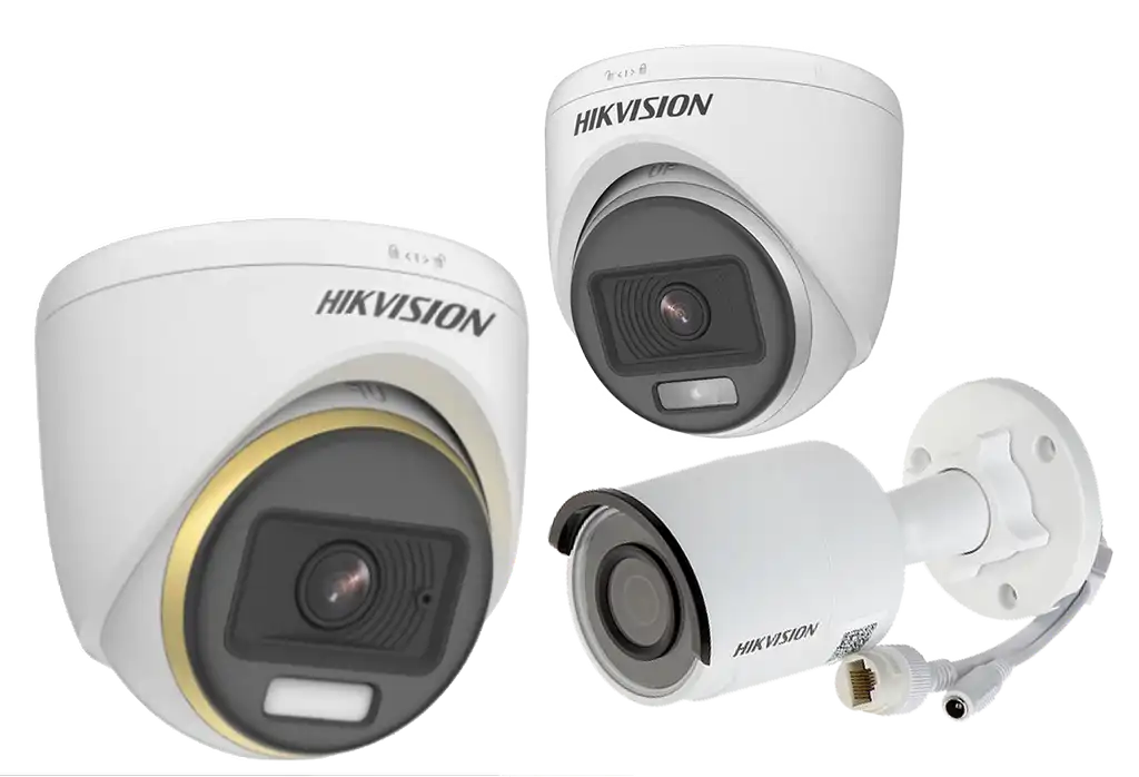 Lắp Camera Cấu Tạo Nhựa Plastic Hikvision