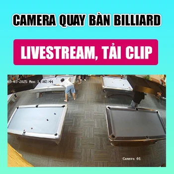 Phân phối camera quay bàn bida giá rẻ