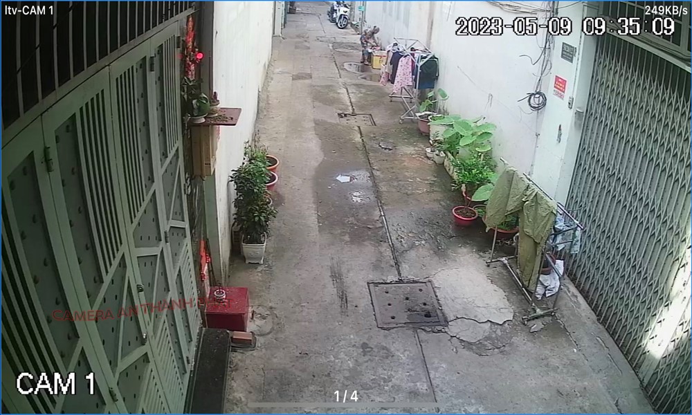 Hình  Camera  thực tế  Chất Lượng Hình  2.0 MP FULL HD 1080P  Sắc nét tiết kiệm chi phí  của bộ Trọn bộ camera cho xưởng cơ khí sử dụng mã DS-2CE10DF0T-PF