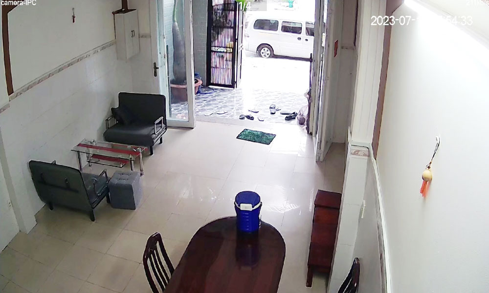Hình  Camera  thực tế  Chất Lượng Hình  2.0 MP FULL HD 1080P  Sắc nét tiết kiệm chi phí  của bộ Bộ Camera Wifi Ổn Định Cho Gia Đình Giá Rẻ sử dụng mã KX-A2013WN-A