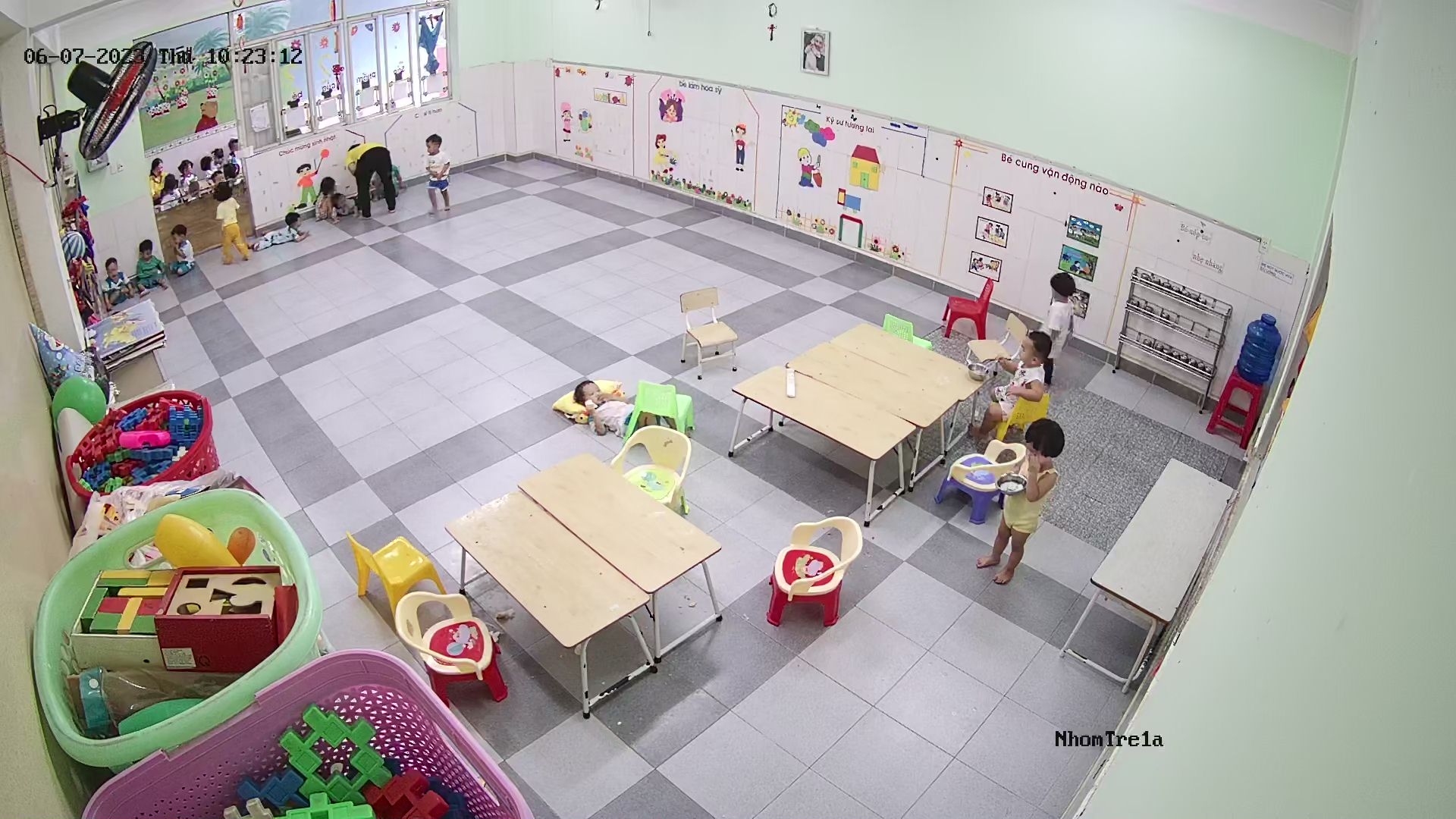 Hình Camera thực tế của bộ Lắp Đặt Camera Cho Khách Sạn sử dụng mã DH-IPC-HDW1230T1-S5