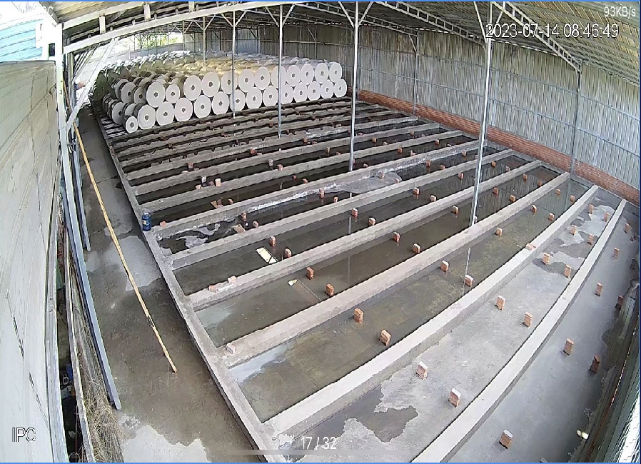 Hình Camera thực tế của bộ Lắp Camera Xưởng Sản Xuất Trọn Bộ sử dụng mã DH-IPC-HFW2249T-AS-IL